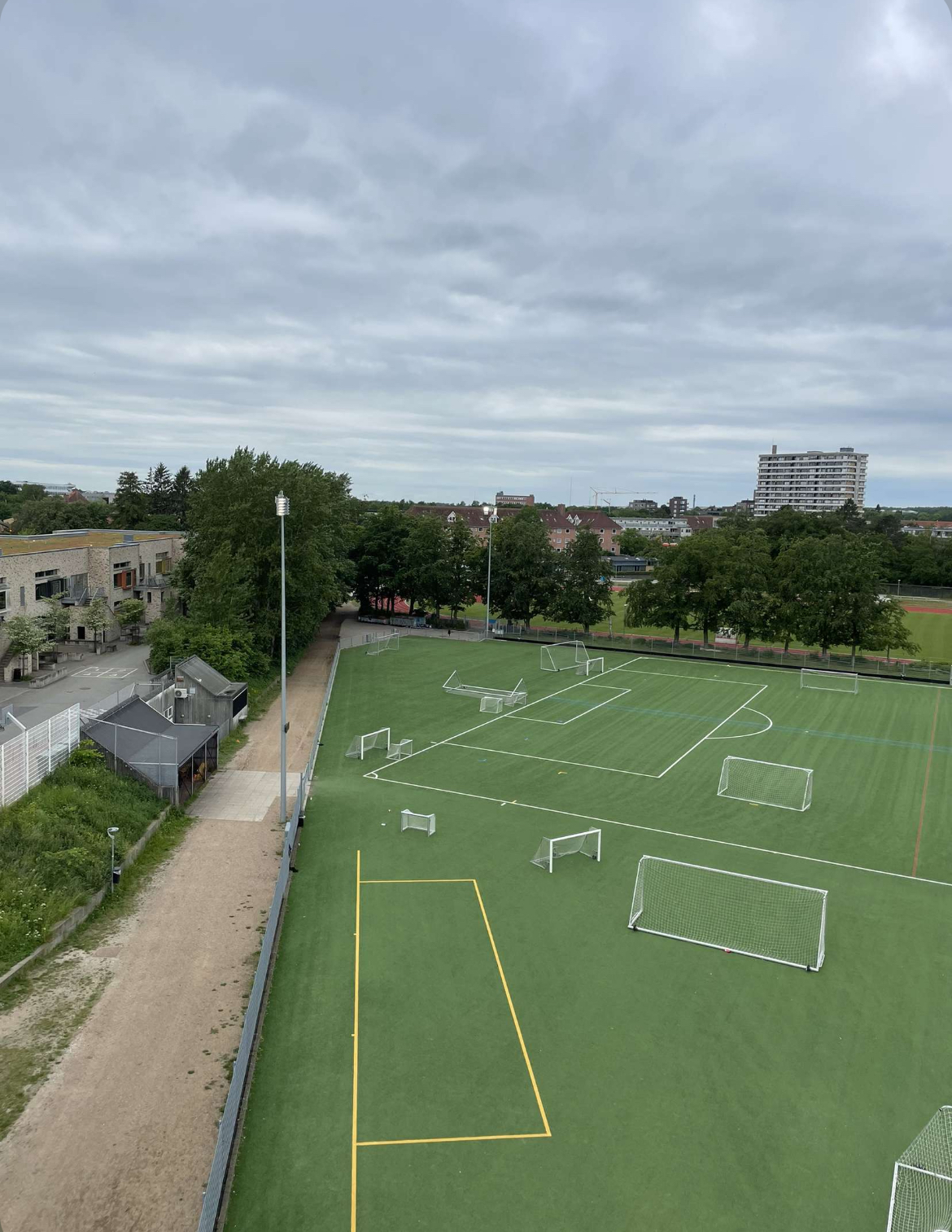 god oversigt udover Bagsværd stadion 2